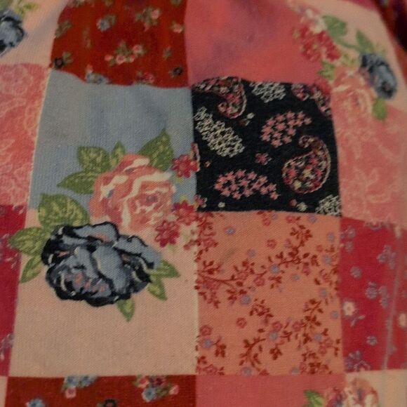 Vintage Infant‎ Girls Garanimals Floral Patchwork Print Top Y2K 18 Months - Picture 4 of 6
